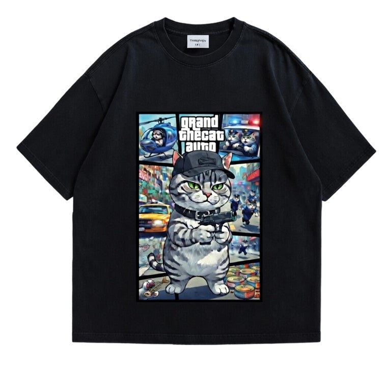 Grand TheCat Auto T-Shirt