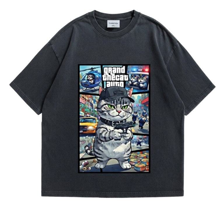 Grand TheCat Auto T-Shirt