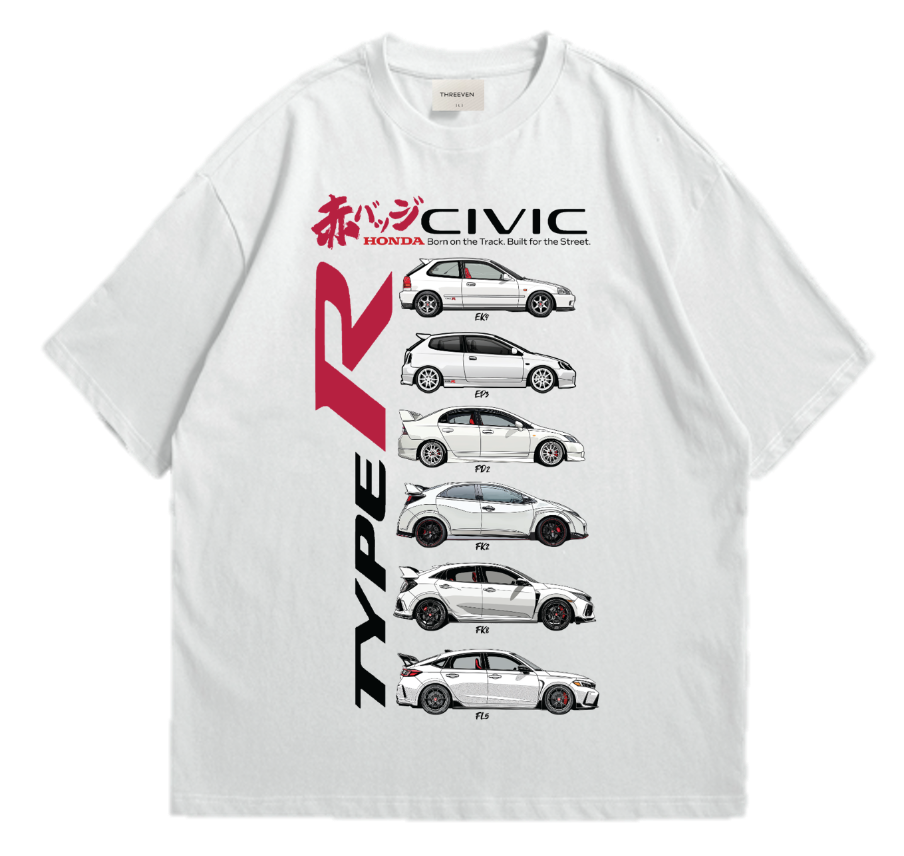 Honda Civic Evolution T-Shirt Main image