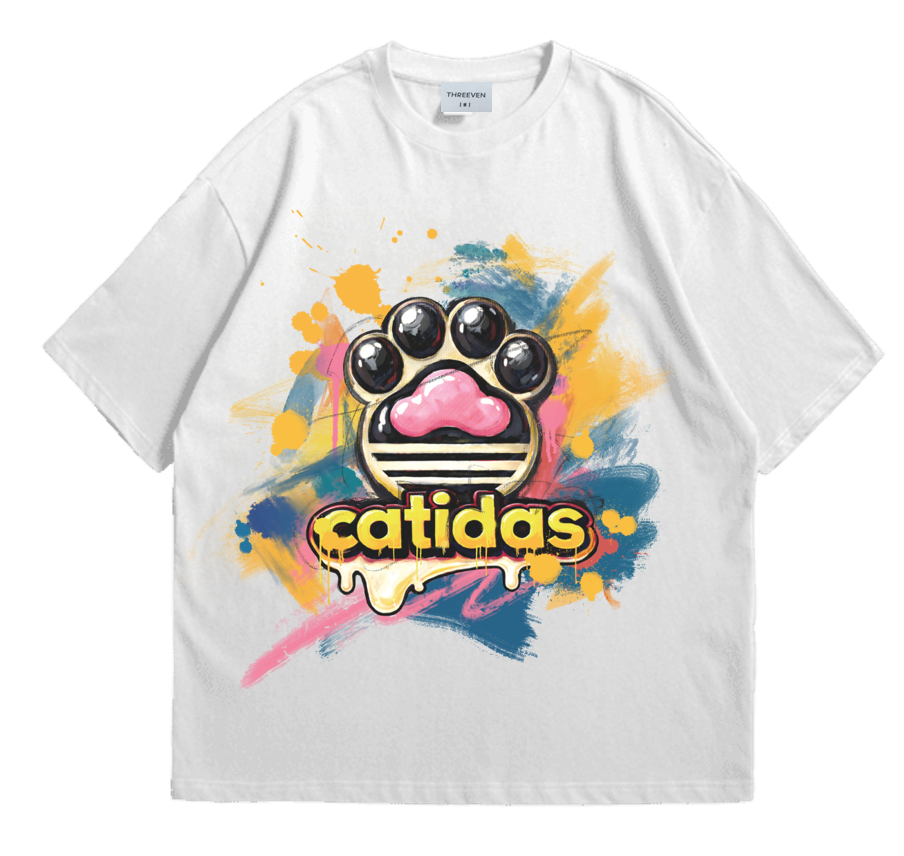 Catidas Paint T-Shirt