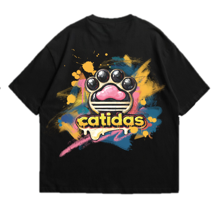 Catidas Paint T-Shirt