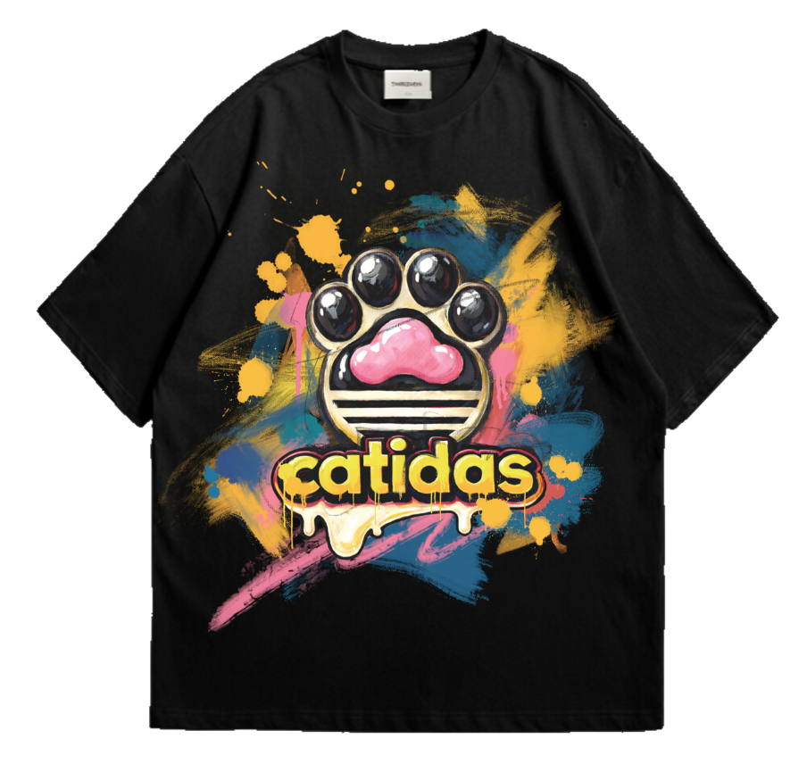 Catidas Paint T-Shirt