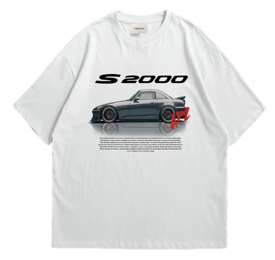 Honda S2000 AP2 T-Shirt Secondary image