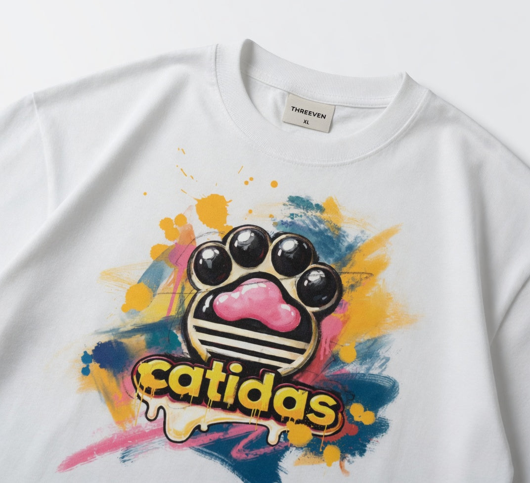 Catidas Paint T-Shirt