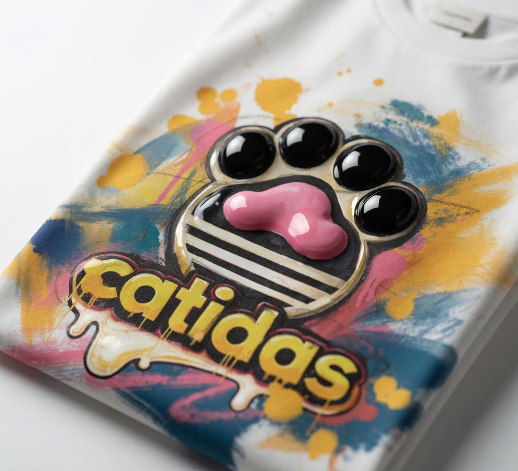 Catidas Paint T-Shirt