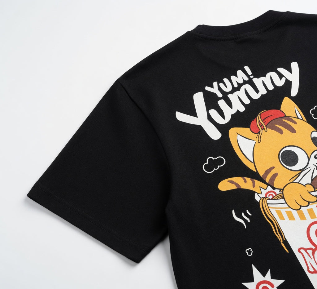 Yummy Cat Noodles T-Shirt