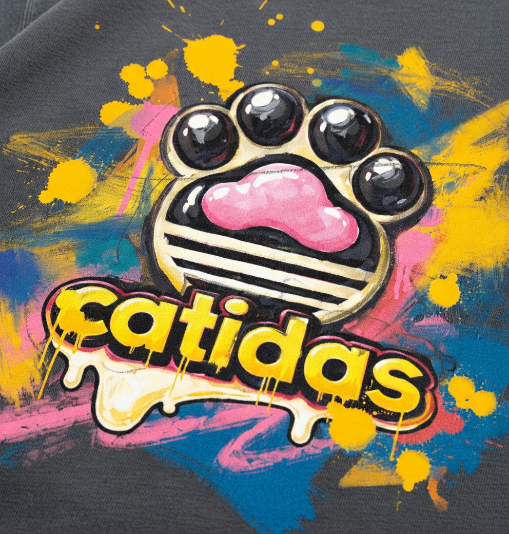Catidas Paint T-Shirt