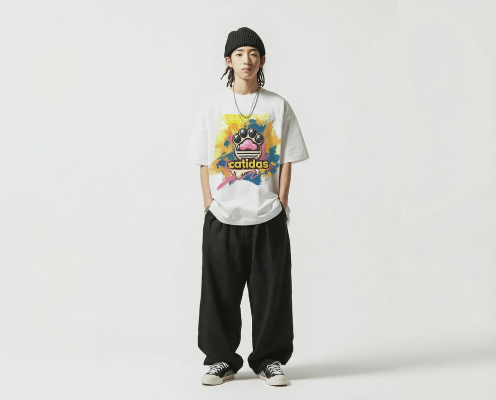 Catidas Paint T-Shirt